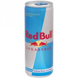 RED BULL sugar free 24 cl lata