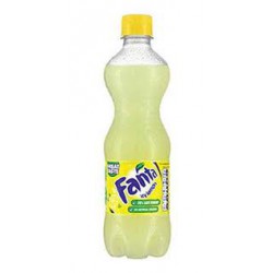 Fanta limón 500ml botella de plastico