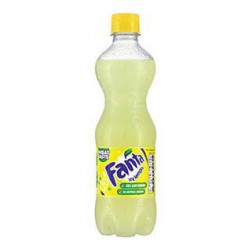 Fanta limón 500ml botella de plastico