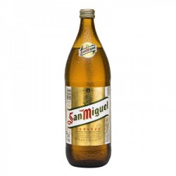 Cerveza San Miguel 1 litro