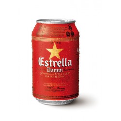 Estrella Damm 33 cl lata