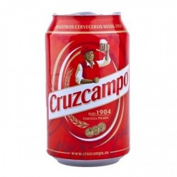 Cruzcampo 33 cl lata