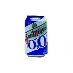 San Miguel 0,0  33 cl lata