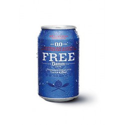 Free Damm  33 cl lata