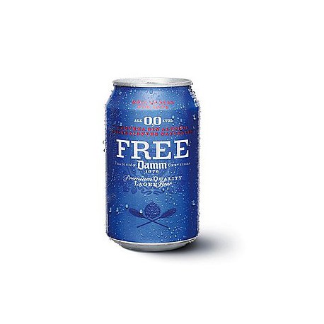 Free Damm  33 cl lata