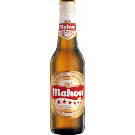 Mahou 5 estrellas 33cl no retornable